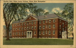 Pheiffer Hall, Tilton Junior College New Hampshire Postcard Postcard Postcard