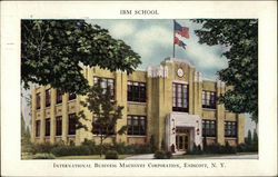 IBM School Endicott, NY Postcard Postcard Postcard