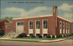 Jewish Community Center West Haven, CT Postcard Postcard Postcard