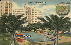 The Vanderbilt On The Ocean 20th To 21st Street Postcard