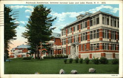 Raybrook Sanatorium, between Saranac Lake and Lake Placid New York Postcard Postcard Postcard