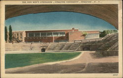 The New Men's Gymnasium - Syracuse University New York Postcard Postcard Postcard