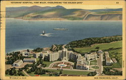 Veterans Hospital, Fort Miley San Francisco, CA Postcard Postcard Postcard