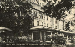 Insley Hall, Containing the Dining Room at Blair Academy Blairstown, NJ Postcard Postcard Postcard