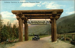 Gallatin Gateway to Yellowstone National Park Postcard Postcard Postcard