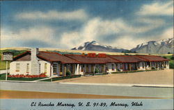 El Rancho Murray Motor Lodge Postcard