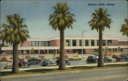 Phoenix Public Library Arizona Postcard Postcard Postcard