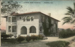 A Center Street Residence Phoenix, AZ Postcard Postcard Postcard