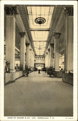 Bank of Bishop & Co. Ltd. Postcard