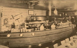 Dan & Louis Oyster Bar - Galley Postcard