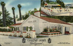 Carlton Lodge Hollywood, CA Postcard Postcard Postcard