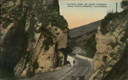 Gaviota Pass, On Coast Highway Santa Barbara, CA Postcard Postcard Postcard