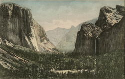 Yosemite Valley from Artist's Point Yosemite National Park, CA Postcard Postcard Postcard