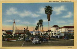 View of Westwood Village Postcard