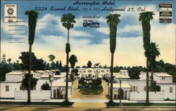 Harrington Motel Postcard