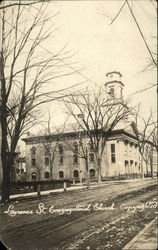 Lawrence St. Congregational Church Postcard