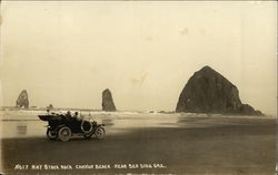 Hay Stack Rock, Cannon Beach Seaside, OR Postcard Postcard Postcard