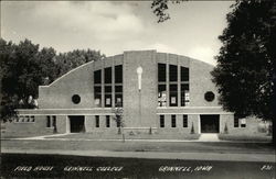 Field House of Grinnell College Iowa Postcard Postcard Postcard