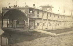 Cotton Blossom - Ohio River Showboat Postcard