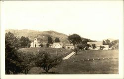 Village in a Countryside Landscapes Postcard Postcard Postcard