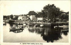 Ipswich Public Landing Massachusetts Postcard Postcard Postcard