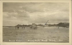 Goose Rocks Beach Postcard