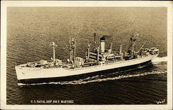 U.S. Naval Ship Joe. P. Martinez Navy Postcard Postcard Postcard