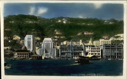 Water Front Hong Kong, Hong Kong China Postcard Postcard Postcard