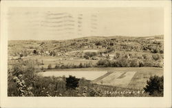 Overhead View of Stephentown New York Postcard Postcard Postcard