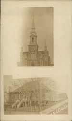 Church Building and Housing Postcard