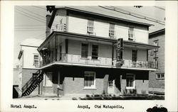 Hotel Amqui Quebec Canada Postcard Postcard Postcard