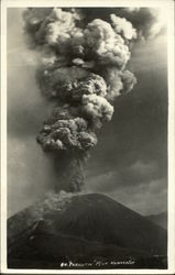 Paricutin Volcano Erupting Uruapan, Mexico Postcard Postcard Postcard