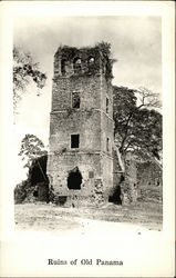 Ruins of Old Panama Postcard Postcard Postcard