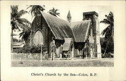 Christ's Church by the Sea--Colon, R.P. Postcard