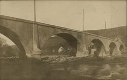 Bridge for an Electric Road Postcard