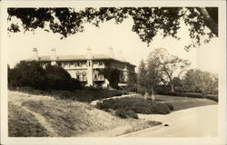 Building on a Small Hill - Donner? California Postcard Postcard Postcard