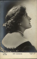 Mary Mannering Portrait Postcard