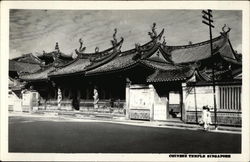 Chinese Temple Postcard