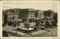 Opera Square and Continental Hotel Postcard