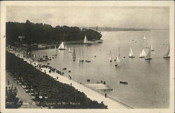 Quai du Leman et Mon Repos Geneva, Switzerland Postcard Postcard Postcard