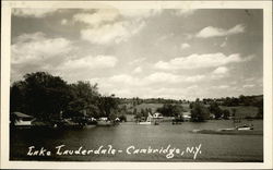 Lake Lauderdale Cambridge, NY Postcard Postcard Postcard