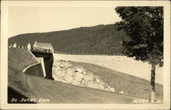 Surry Dam Postcard