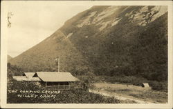 The Camping Ground, Willey Camps White Mountains, NH Postcard Postcard Postcard