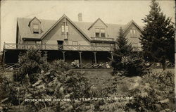 Rockmere House Littlejohn Island, ME Postcard Postcard Postcard