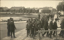 Military Loading at the Docks Postcard Postcard Postcard