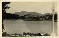 Mirror Lake Lake Placid Club Postcard