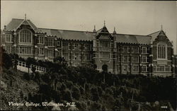 Victoria College Wellington, New Zealand Postcard Postcard Postcard