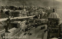 Lambton Quay Wellington, New Zealand Postcard Postcard Postcard