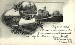 Greetings from Peoria, Ill. Illinois Postcard Postcard Postcard