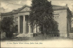 Charles Willard Library Postcard